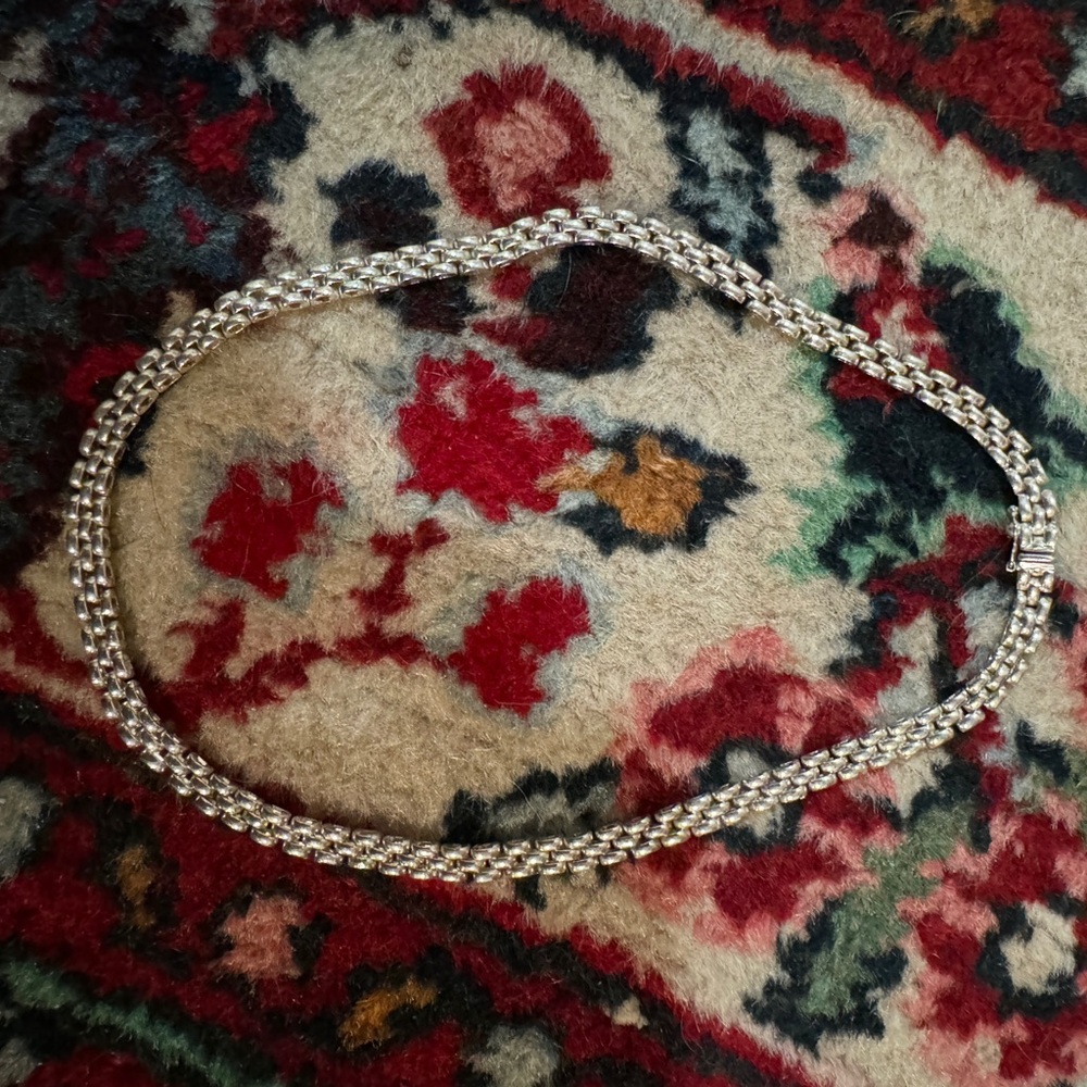 Sterling silver Elegant Silver Chain Necklace